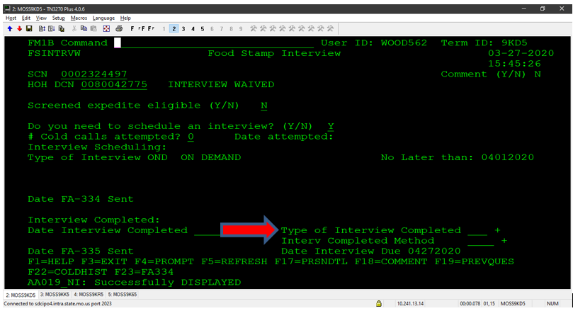 Screenshot of COVID-19 Codes